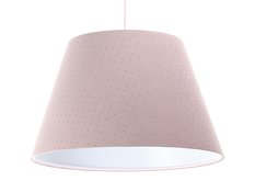 Lampa wisząca stożek pudrowy róż JASMIN BEBE do salonu sypialni pokoju dziecka - Miniaturka zdjęcia nr 2