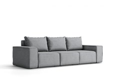 Sofa ogrodowa SONNE 245x88x73 cm 3 - osobowa wodoodporna na taras do ogrodu ecru - Miniaturka zdjęcia nr 3