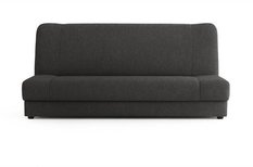 Wersalka DUO 188x85x90 cm kanapa rozkładana z funkcją spania i pojemnikiem ciemnoszara - Miniaturka zdjęcia nr 2