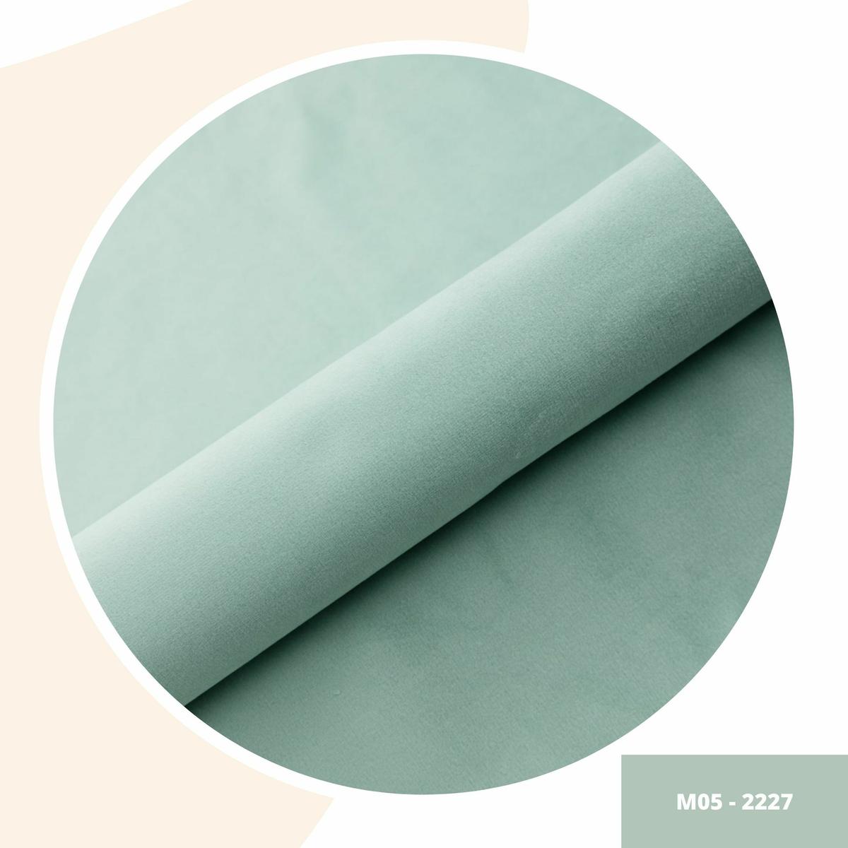 Panele tapicerowane 30x80 cm  na ścianę płotek miętowy magic velvet nr. 6