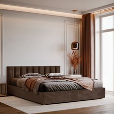 Panele tapicerowane  80x20 cm na ścianę prostokąt brązowy - Miniaturka zdjęcia nr 5