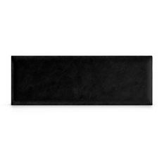 Panele tapicerowane 90x30 cm na ścianę prostokąt czarny - Miniaturka zdjęcia nr 2