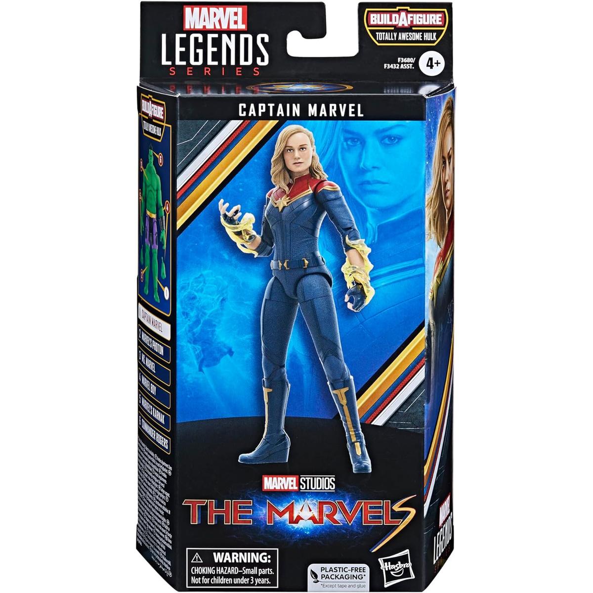 MARVEL LEGENDS SERIES THE MARVELS ORYGINALNA FIGURKA CAPTAIN KAPITAN MARVEL