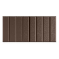 Panele tapicerowane  80x20 cm na ścianę prostokąt brązowy - Miniaturka zdjęcia nr 4