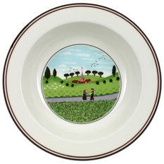 Talerz głęboki 20 cm Spotkanie Design Naif Villeroy & Boch kolorowy do jadalni - Miniaturka zdjęcia nr 1