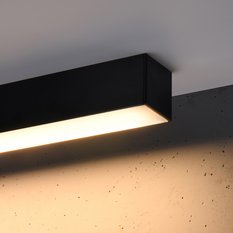 Plafon PINNE 67 czarny 3000K 6x6x67cm nowoczesna lampa LED do salonu - Miniaturka zdjęcia nr 5