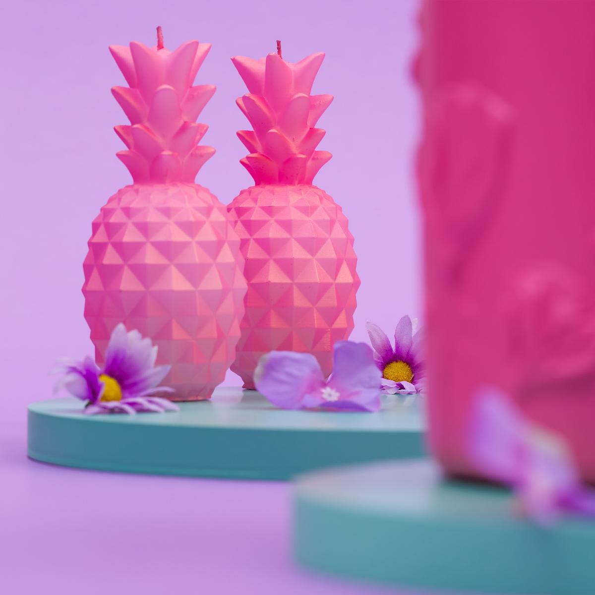 Świeca Pineapple Pink Big nr. 8