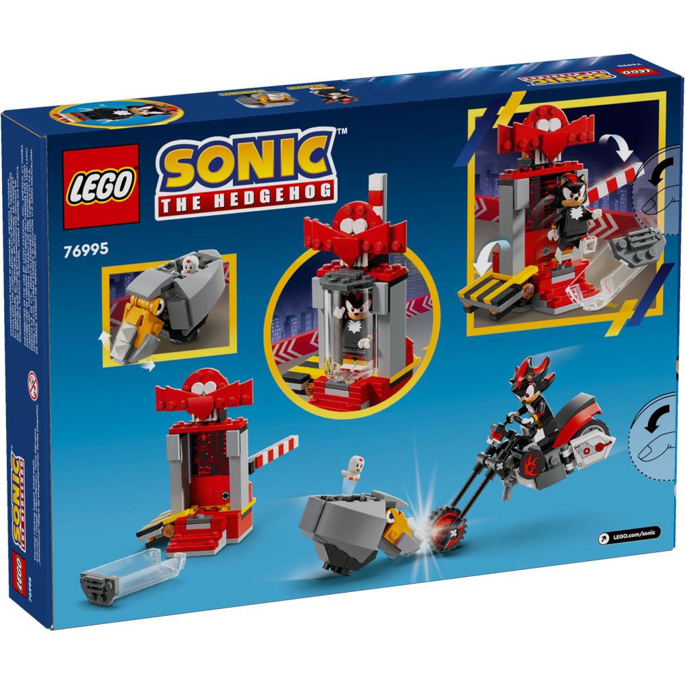 LEGO SONIC THE HEDGEHOG ZESTAW KLOCKÓW SHADOW THE HEDGEHOG - UCIECZKA 76995 nr. 4