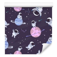 Tapeta Ścienna ASTRONAUCI Gwiazdy Planety Kosmos 53x1000  - Miniaturka zdjęcia nr 5