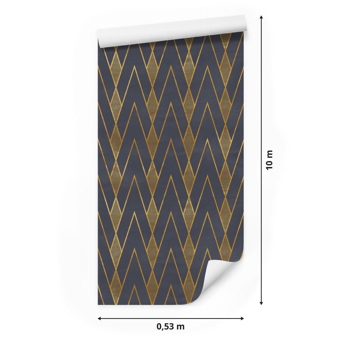 Tapeta nowoczesny wzór geometryczny, dekoracja ekskluzywna nr. 2