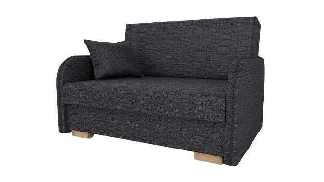 Sofa Gold 80x124x100 cm z funkcją spania do salonu rozkładana berlin czarna