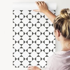 Tapeta MINIMALISTYCZNE Geometryczne Ornamenty 3D 53x1000  - Miniaturka zdjęcia nr 3