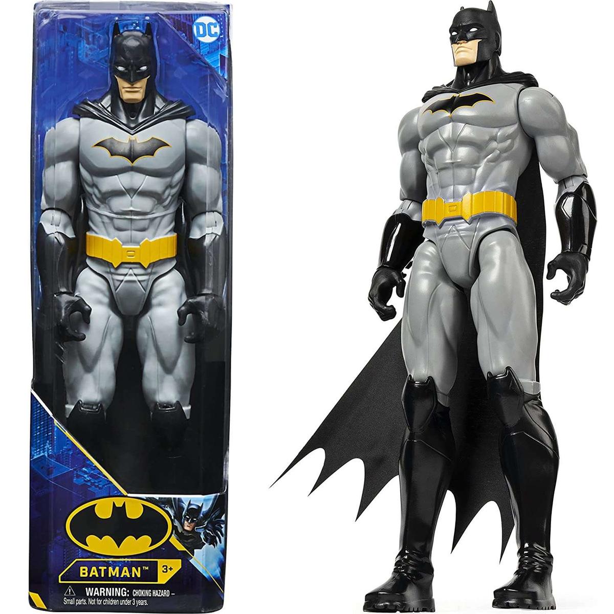 Figurka BATMAN 30 cm szary oryginalna duża ruchoma dla dziecka