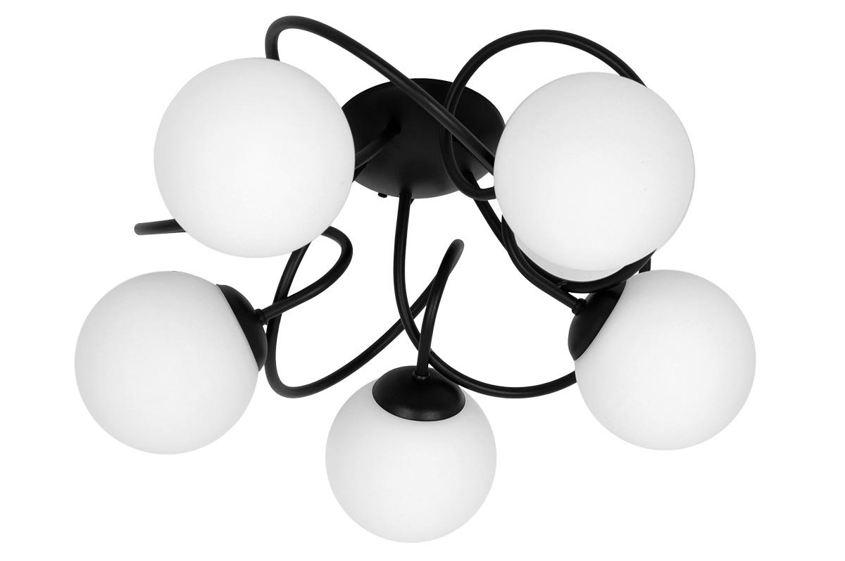 Lampa sufitowa K-5351 NELA 55x25x55 cm do salonu lub pokoju czarny/biały nr. 3