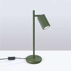 Lampa biurkowa KARBON zielona oliwka 43x19.5x14.5cm 1xGU10 - Miniaturka zdjęcia nr 2