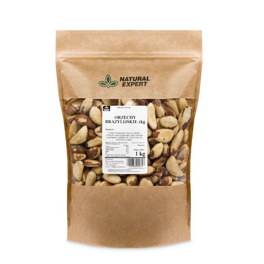 Orzechy Brazylijskie 1Kg Natural Expert