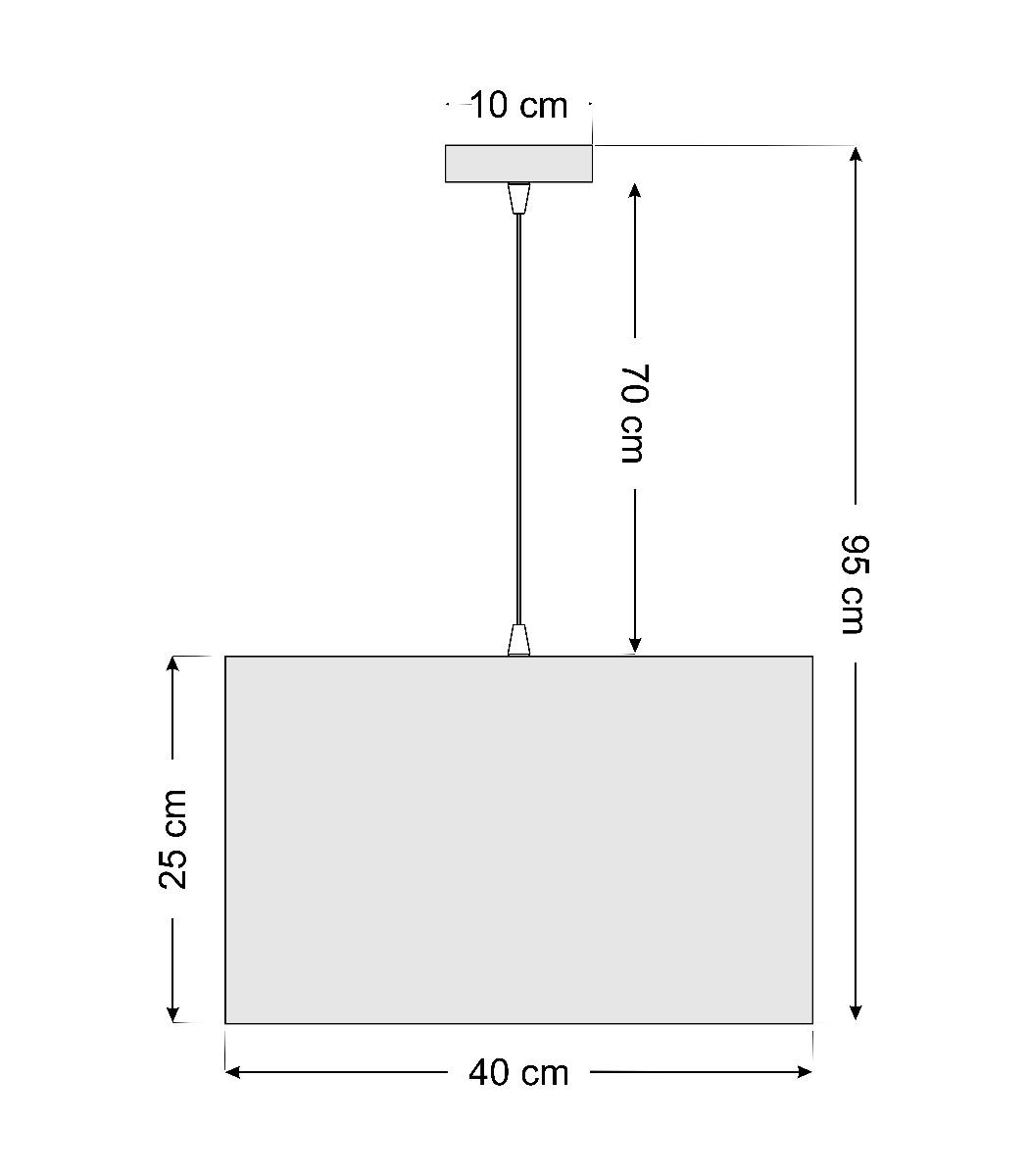 Lampa wisząca Kwadro  40cm czarna do salonu  nr. 6