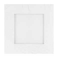 Panel LED 20 x 20 x 5 cm plafon z drewna biały 18W kinkiet 4000K do salonu - Miniaturka zdjęcia nr 7