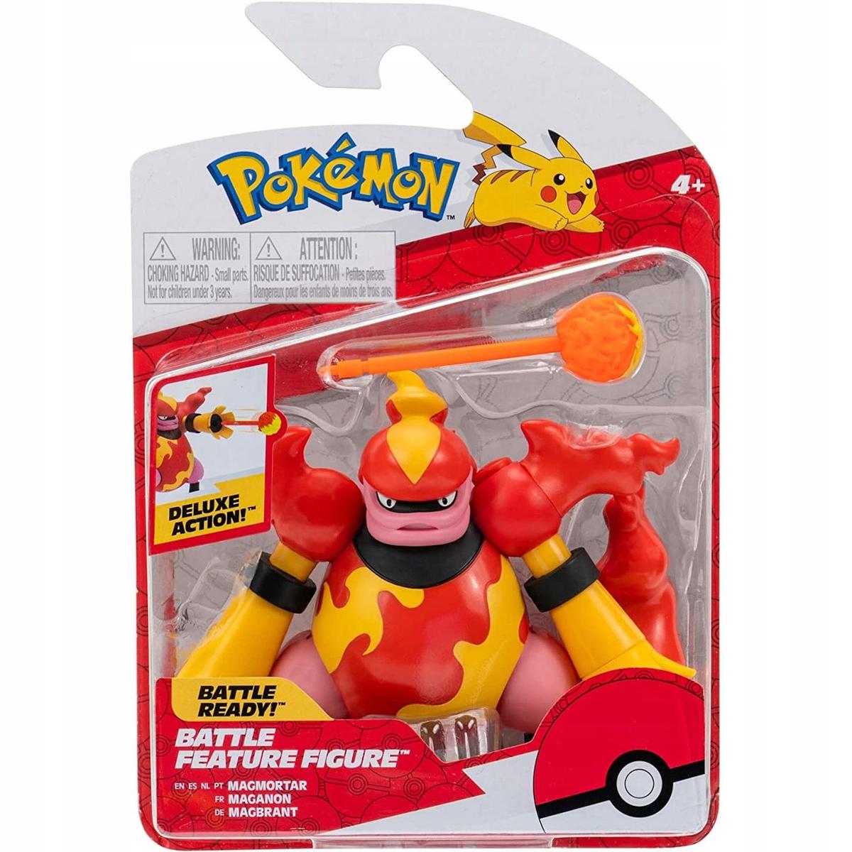 Figurka MAGMORTAR pokemon oryginalna dla dziecka