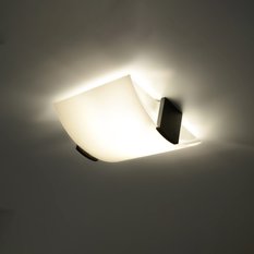 Plafon EMILIO 14x33x30cm srebrna nowoczesna lampa E27 do salonu - Miniaturka zdjęcia nr 3