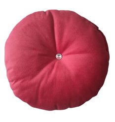 Poduszka dekoracyjna ozdobna okrągła welur velvet TURKUS salon 35cm prezent - Miniaturka zdjęcia nr 4