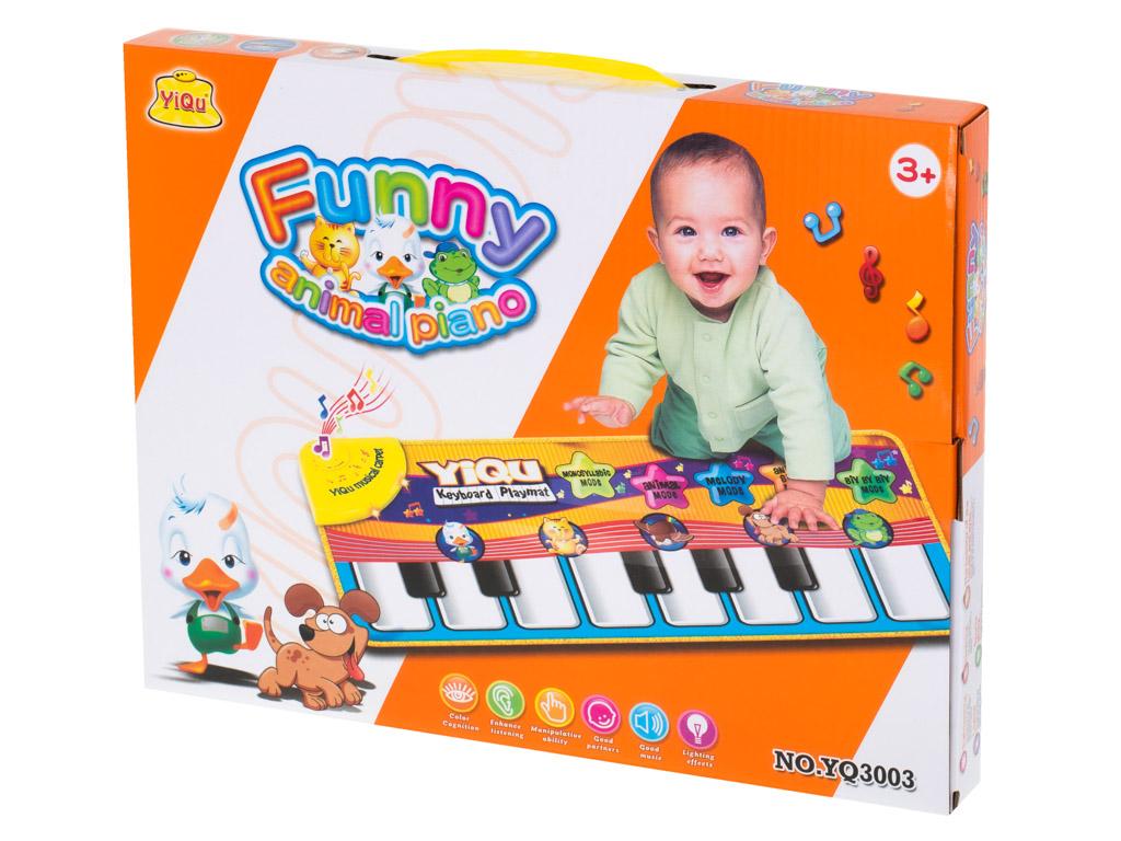 Mata Edukacyjna mini pianinko 72x29cm nr. 6