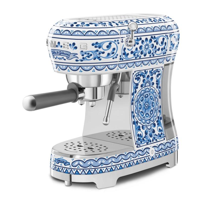 Ekspres kolbowy SMEG X 14,9x32,9x33 cm Dolce & Gabbana BLU MEDITERRANEO do kuchni