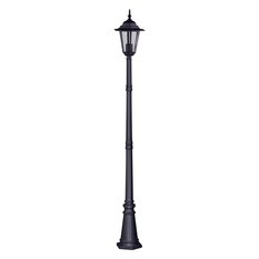 Lampa ogrodowa stojąca K-7064A/1 STANDARD 27x230x27 cm do ogrodu czarny - Miniaturka zdjęcia nr 1