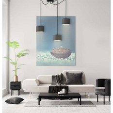 Lampa wisząca WAIKIKI W3 200x17,5x12 cm do salonu z regulacją morski - Miniaturka zdjęcia nr 5