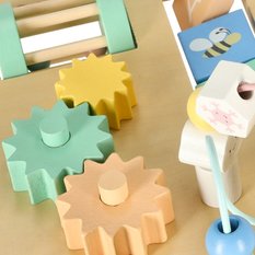 Stolik manipulacyjny montessori kolorowy Lulilo - Miniaturka zdjęcia nr 6