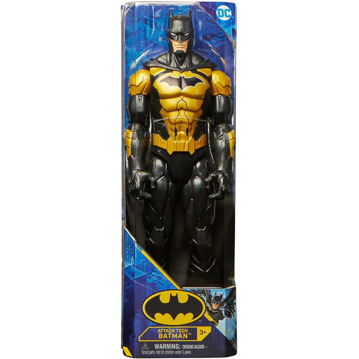 BATMAN DC COMICS ORYGINALNA RUCHOMA FIGURKA AKCJI ATTACK TECH BATMAN 30cm nr. 2