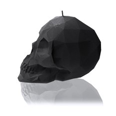 Świeca Skull Low-Poly Black Matt Big - Miniaturka zdjęcia nr 3