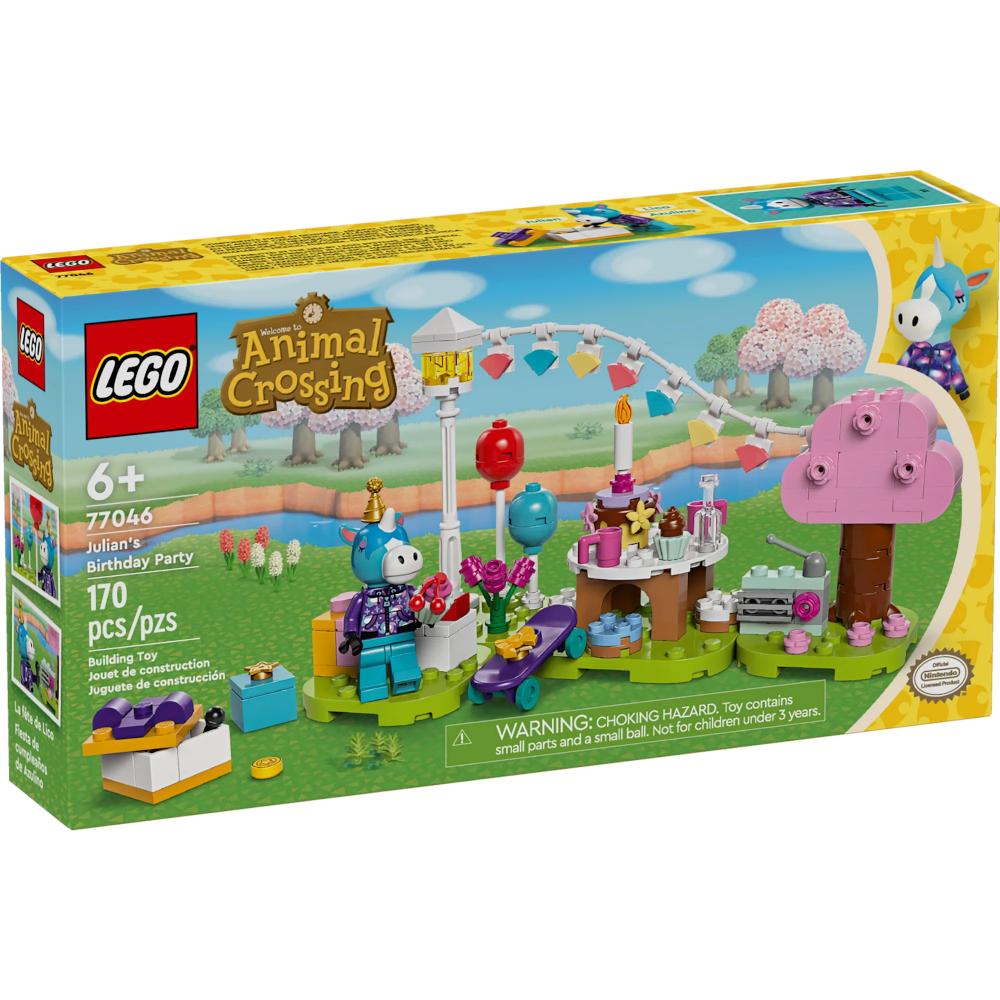 Zestaw klocków lego animal crossing przyjęcie urodzinowe juliana 77046 dla dziecka nr. 1