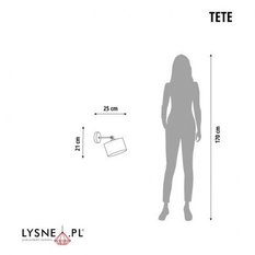 Regulowany kinkiet ścienny do czytania TETE - Miniaturka zdjęcia nr 2