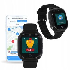 Zegarek Locon Watch Lite smartwatch opaska dla dzieci GPS czarny - Miniaturka zdjęcia nr 1