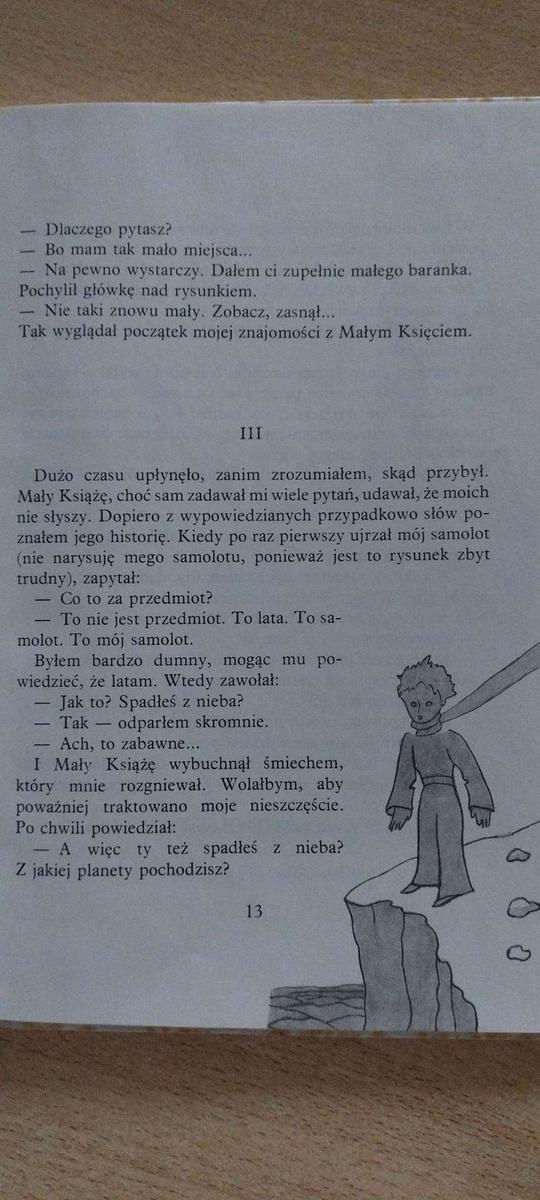 Książka  Mały Książe- Antoine de Saint -Exupery. nr. 4