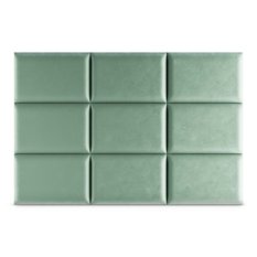 Panele tapicerowane 60x40 na ścianę magic velvet miętowy - Miniaturka zdjęcia nr 4
