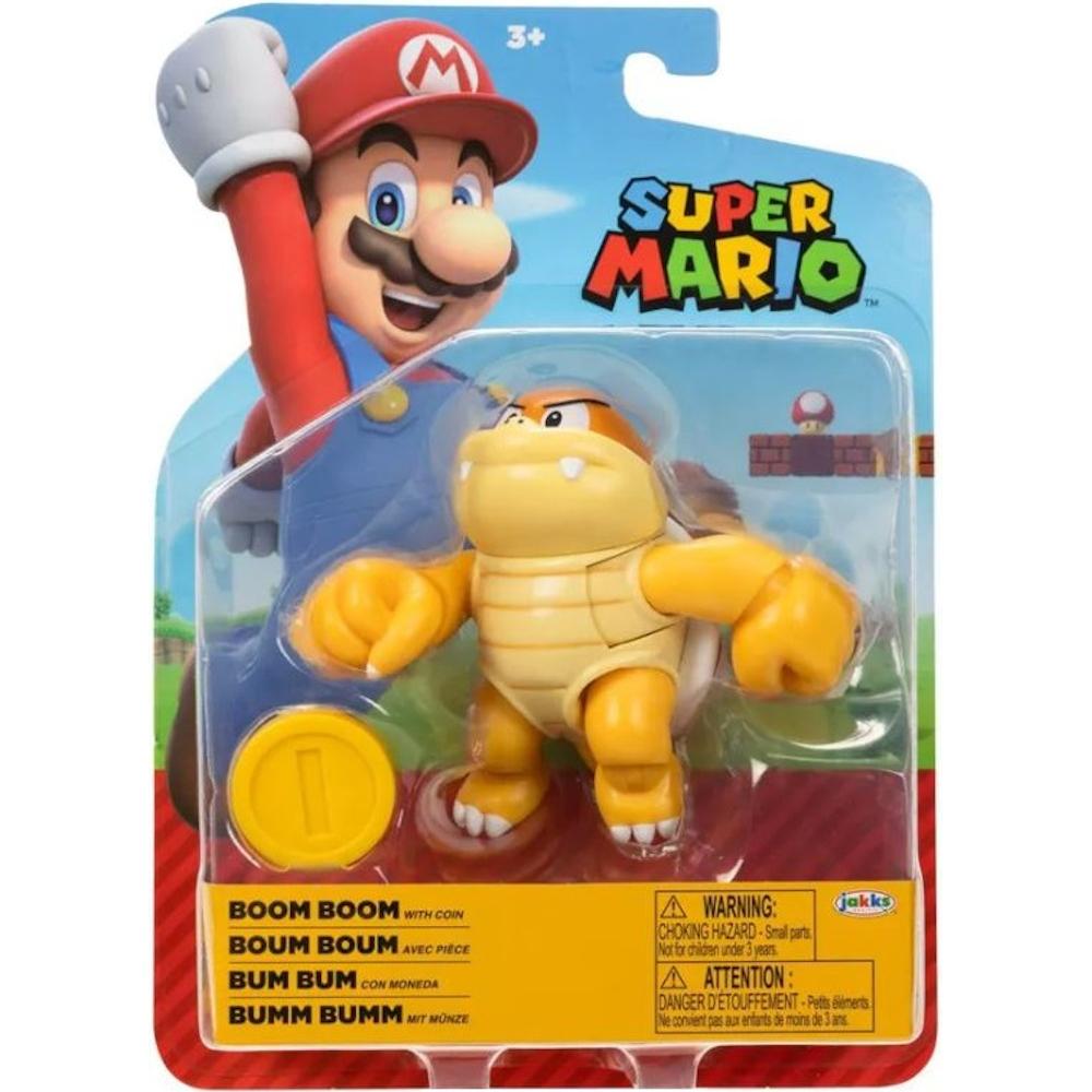 ORYGINALNA RUCHOMA FIGURKA BOOM BOOM + COIN SUPER MARIO JAKKS PACIFIC 