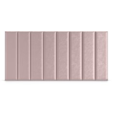 Panele tapicerowane  80x20 cm na ścianę prostokąt różowy - Miniaturka zdjęcia nr 4