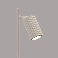 Lampa biurkowa Karbon 43x19.5x14.5cm do sypialni salonu beżowa - Miniaturka zdjęcia nr 5