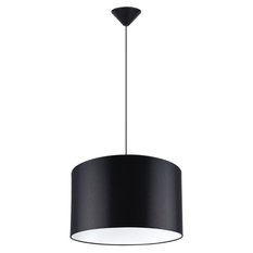 Lampa wisząca NOVA 40 czarna 88x40x40cm nowoczesna E27 do salonu - Miniaturka zdjęcia nr 1