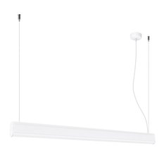 Lampa wisząca FARGE biała LED 4000K 150x8x120cm nowoczesna LED do salonu - Miniaturka zdjęcia nr 1