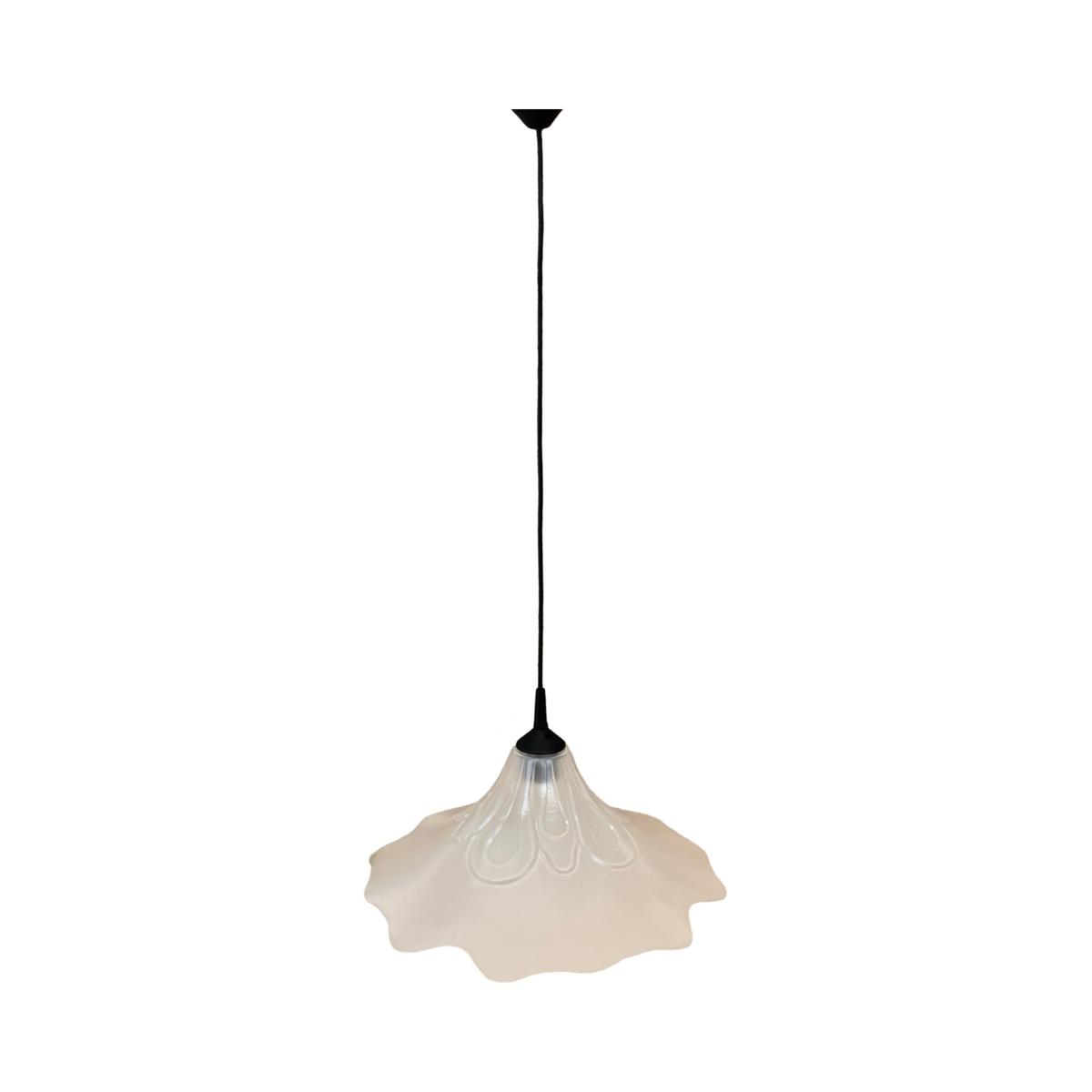 Lampa wisząca kwiat, Narva Leuchen, Niemcy, lata 70. nr. 12