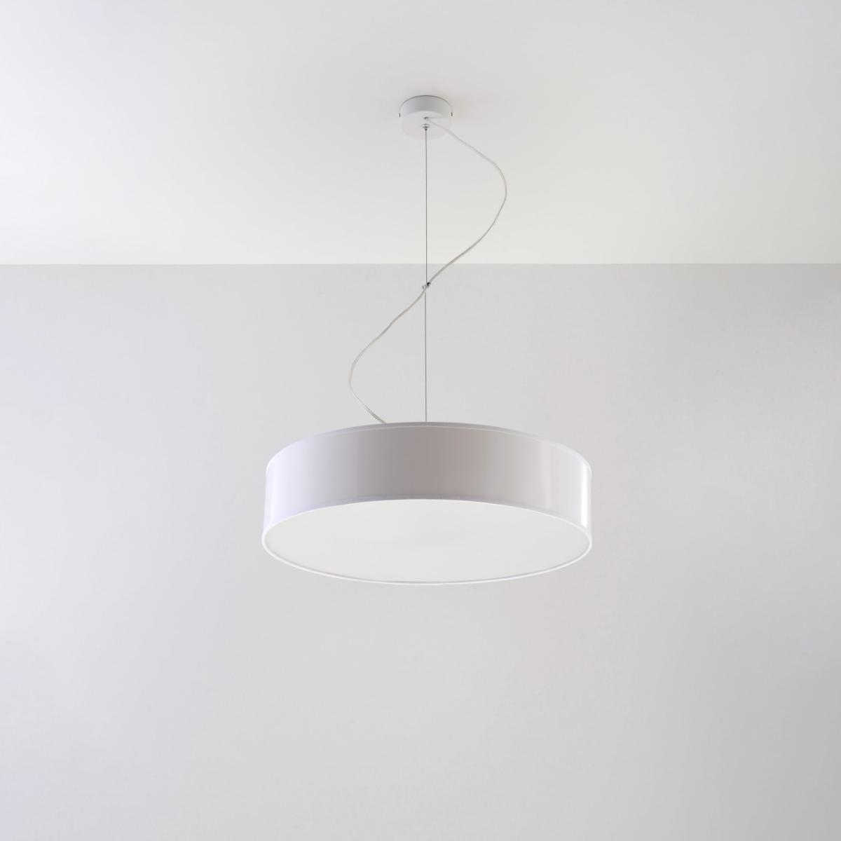 Lampa wisząca ARENA 45 biała 111x45x45cm nowoczesna E27 do salonu nr. 2