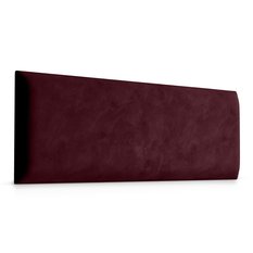 Panele tapicerowane 60x20 cm na ścianę prostokąt bordowy - Miniaturka zdjęcia nr 1