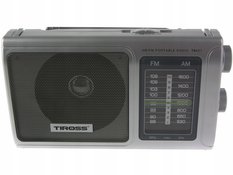 Radio przenośne   23 x 13 x 6,1 cm FM AM szare   - Miniaturka zdjęcia nr 5