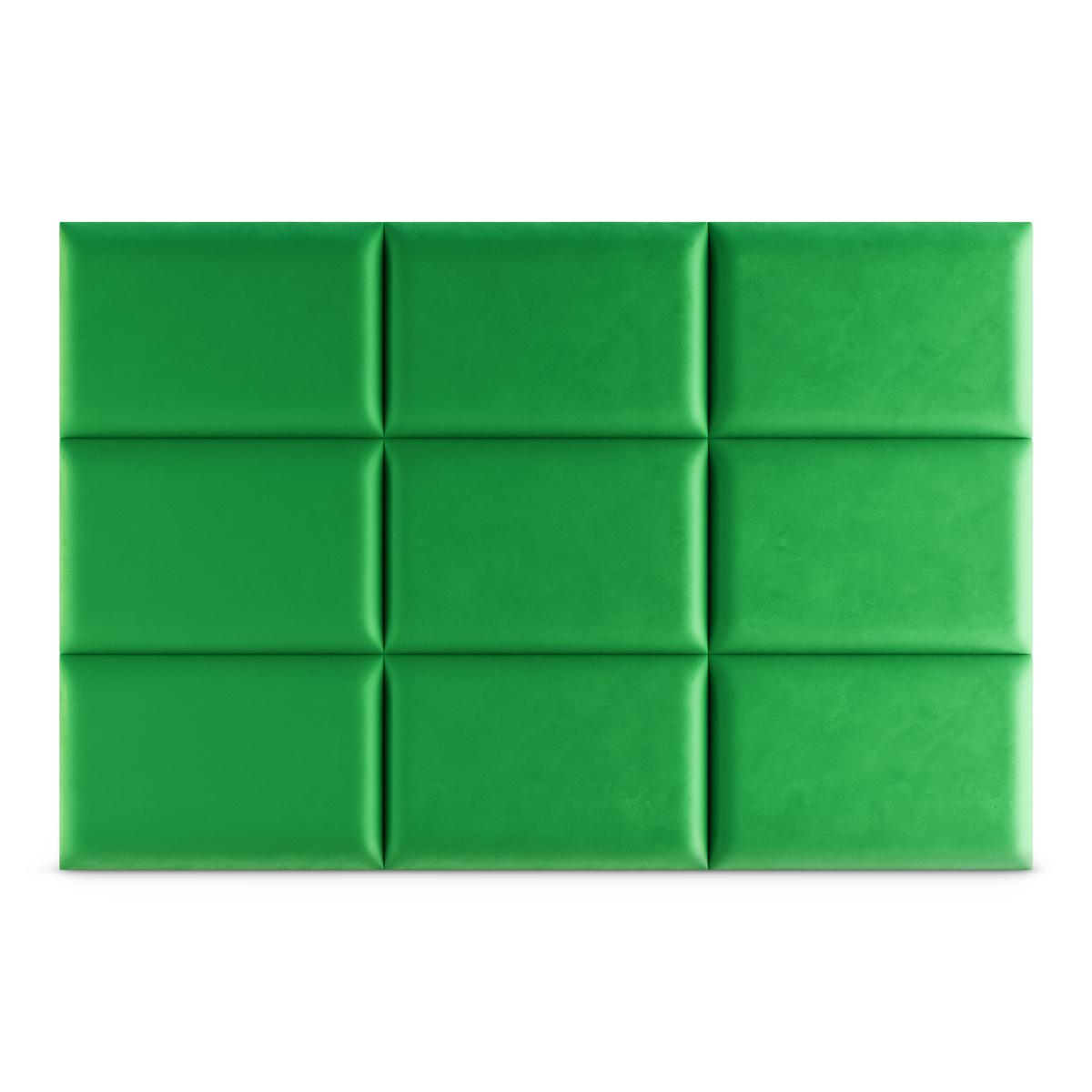 Panele tapicerowane 50x40 cm na ścianę magic velvet zielony nr. 4
