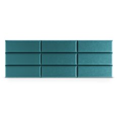 Panele tapicerowane 90x30 cm na ścianę magic velvet morski - Miniaturka zdjęcia nr 4