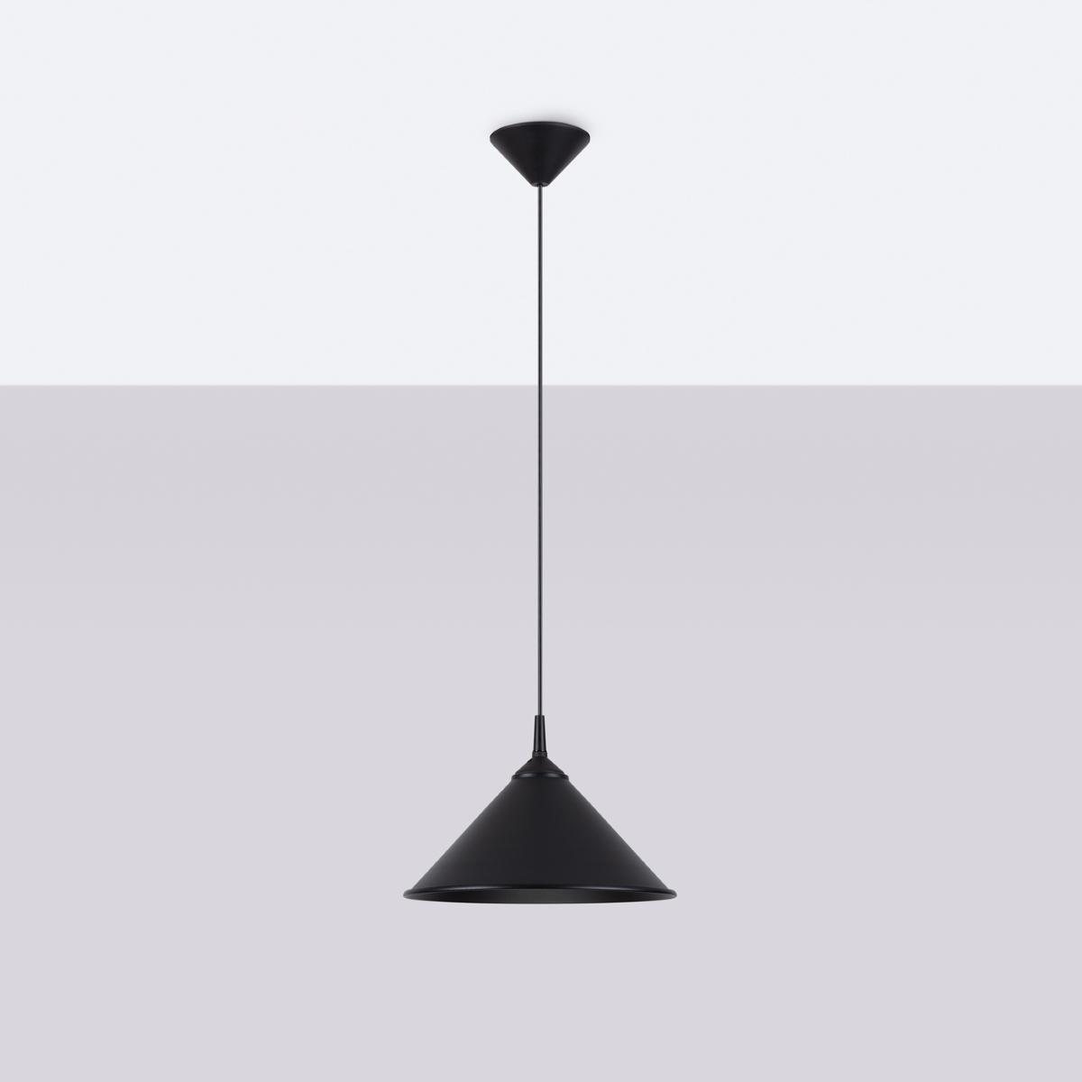 Lampa wisząca ZUMA czarna 76x30x30cm nowoczesna E27 do salonu nr. 2