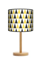 Lampa stołowa duża - Black & yellow  - Miniaturka zdjęcia nr 2